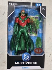 McFarlane DC Multiverse Sentinel Alan Scott Green Lantern Platinum Edition Nib