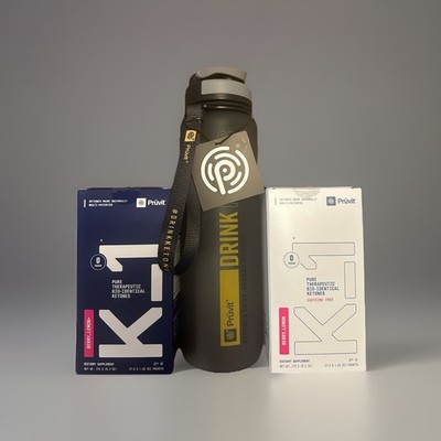 K1 Pruvit Ketones BERRY_LEMON Charged/Caffeine Free. 20PK/FREE BOTTLE EXP:2027