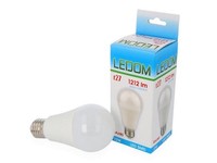 5X E27 LED Leuchtmittel 12W 4000K 230V 1212Lm, A60, Neutralweiß, Ledom