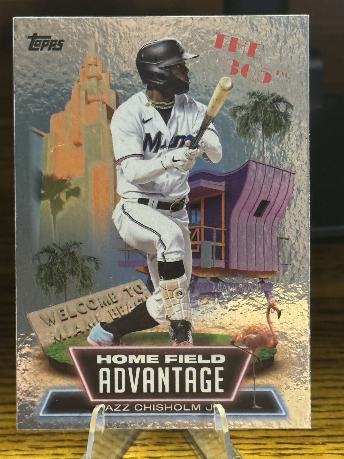 2022 Topps Update Series - Home Field Advantage Jazz Chisholm #HA-25