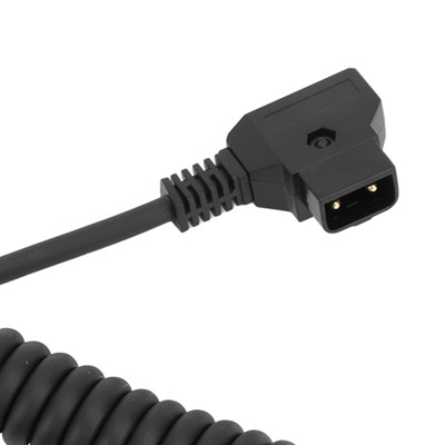 D Tap To NP F970 F570 F550 Double Sided Dummy Battery Coiled Cable Power Adap CB