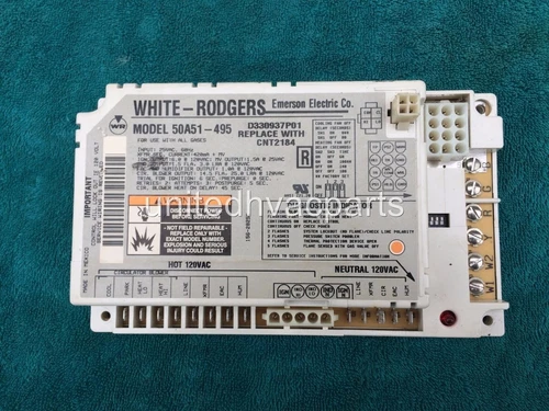 White Rodgers CNT2184 50A51-495 2 Stage Trane Furnace Board D330937P01