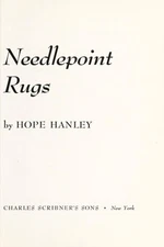 Needlepoint rugs Hardcover Hope Hanley