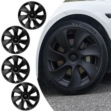 4pcs 19 Inch Cyclone Hubcaps For Tesla Model Y 2020-2024 Abs Rim Protector Cover