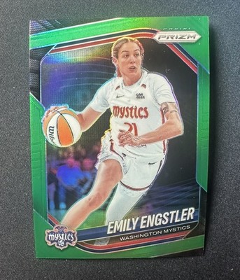 2025 Panini Prizm WNBA #84 Emily Engstler Green Prizm