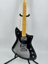 JM Silver burst electric guitar HH Pickup Maple fingerboard Silver hardware