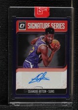 2018 Panini Donruss Optic Signature Series Purple Prizm DeAndre Ayton Auto rv1