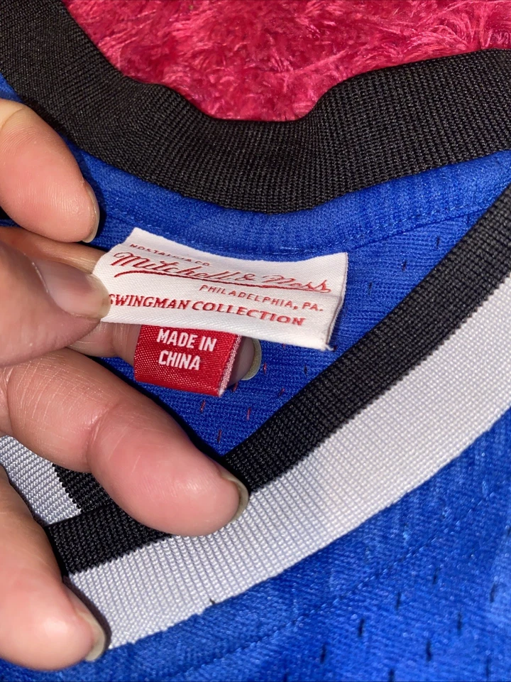 Mitchell Ness Authentic Tracy McGrady Orlando Magic 2000-01 NBA L HWC Team - Image 3 of 4