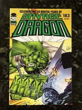 Savage Dragon 183 2012 Erik Larsen Image Comics Low Print Run RARE NM/NM+