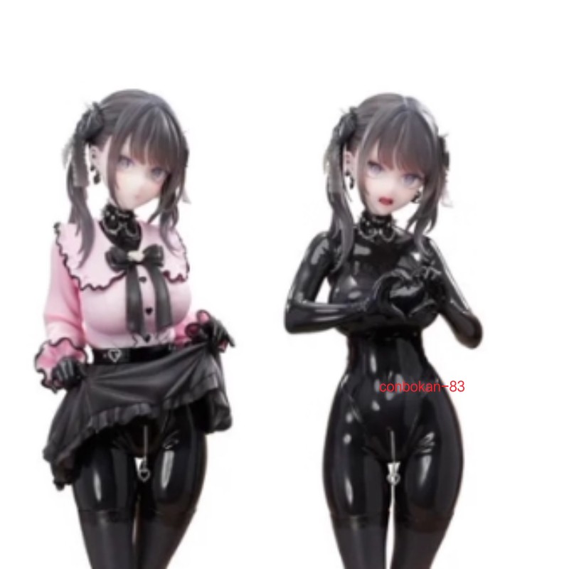 Modellino SSR FIGURE Dear My Rubber Miu Kurokawa Deluxe Ver 1/6 Hot Figure set completo foto 5