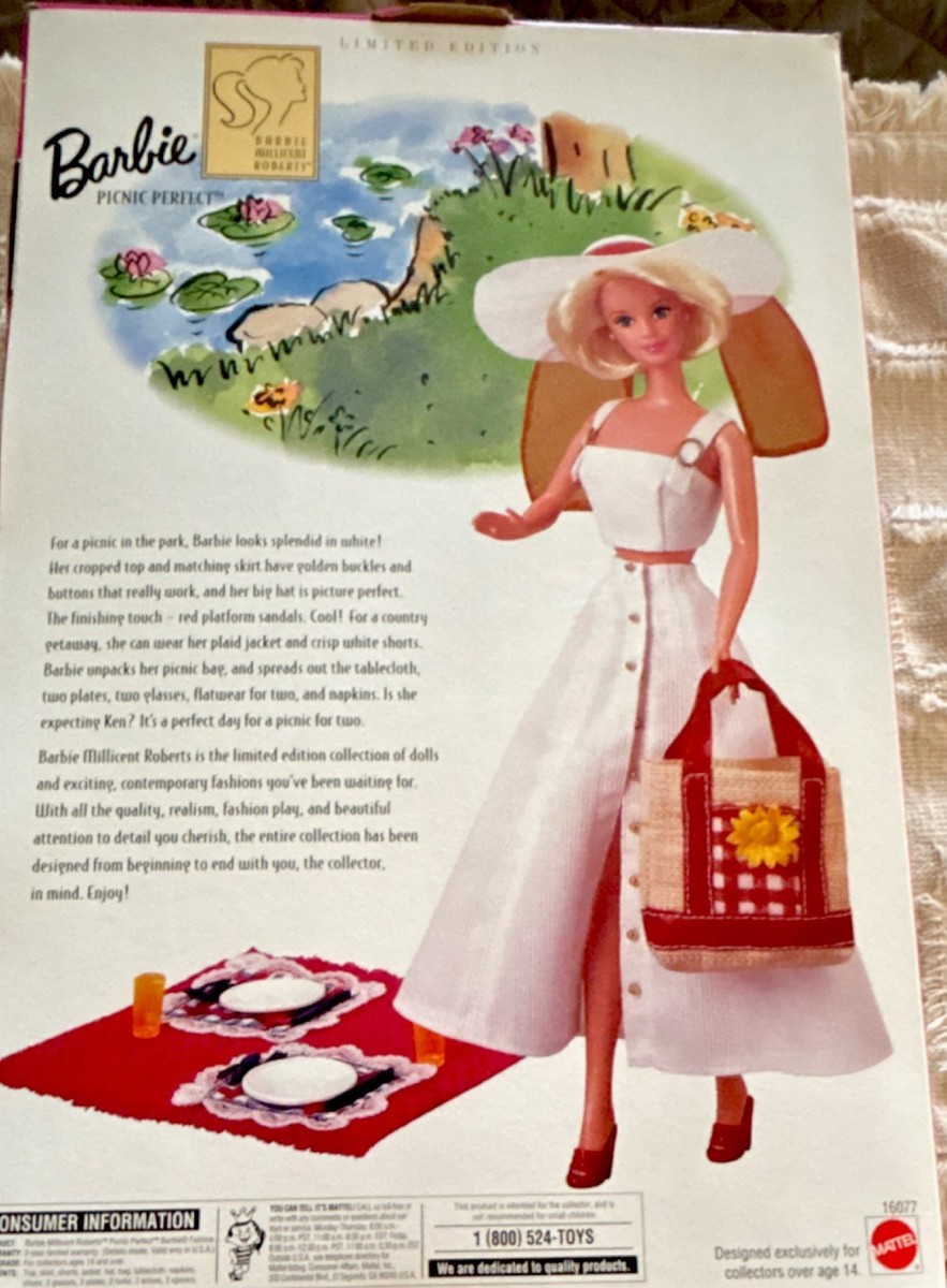 Tenue Barbie Vintage Picnic #967 Mattel 1960 - Rare, Incomplète, Sans Poupée