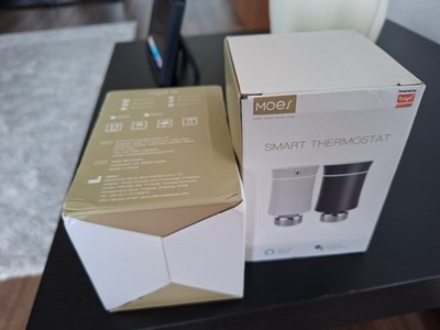 2x Moes Smart Zigbee Heizkörperthermostat   Neu & OVP   Home Assistant ready