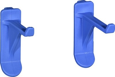 Allit Haken - Set StorePlus Flex 8 x 3 cm  / 8 x 4 cm / gelb Lochwand