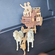 Vintage 1955 Roy Rogers Fix It Stagecoach Rare "See Pictures"