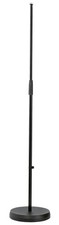 K&M 260 Mikro Ständer Tellersockel Mikrofon Stand Mic Halter Live Stativ Schwarz