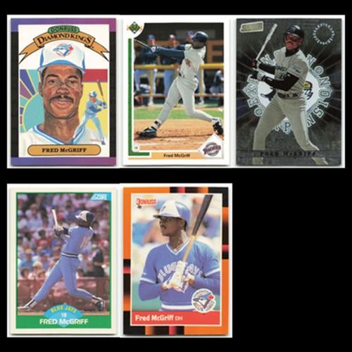 Fred McGriff #16 1989 Donruss card