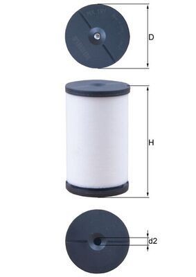 Knecht Hydraulikfilter, Automatikgetriebe HX 191 FüR Audi Cupra Seat Skoda VW-image