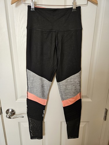 Leggings al tobillo ROSA Victoria's Secret Ultimate para mujer yoga negro gris coral XS - Imagen 1 de 7