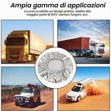 Parasole Universale per Volante Auto Coprivolante Protezione per Tutte le Auto - Miniatura 7