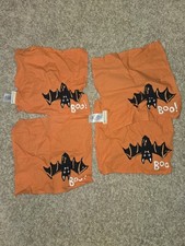 Pottery Barn Kids Halloween Cloth Napkins Bat...