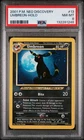 2001 POKEMON NEO DISCOVERY #13 UMBREON-HOLO PSA 8