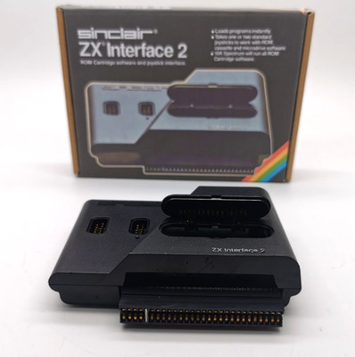 Sinclair ZX Spectrum Interface 2 (ISS2, 1983) - Early Production Unit K01-08856