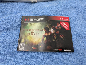 Requiem of Hell (Nokia N-Gage, 2004). Complete in Box. N Gage. Authentic US Ver.