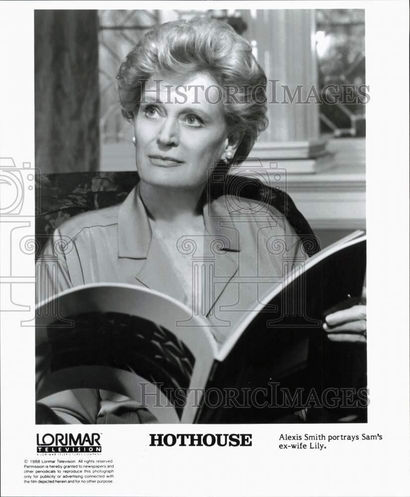 1988 Press Photo Actress Alexis Smith in 