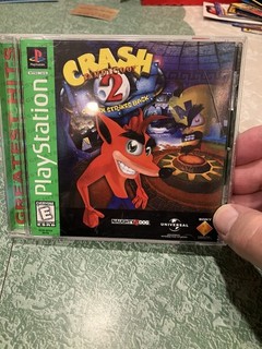Crash Bandicoot 2 Cortex Strikes Back PS Case And Manual Only No Game