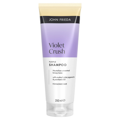 John Frieda Violet Crush Purple Shampoo 250ml Neutralize Brassy Tones
