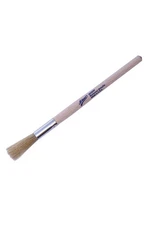 Pastry Brush 3/8-Inch Diameter Head with Natural White Boar Bristles Wood