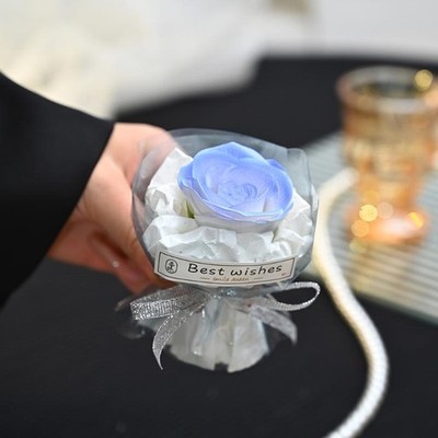 Mini Pocket Künstliche Rose Bouquet Muttertag Valentinstag Geschenk
