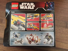 LEGO Star Wars: Anakin's Starfighter (7669) 100% complete w/ box and instruction