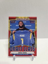 2024 Panini Rookies & Stars - Jared Verse Draft Class RED - #DC-JVE (RC) RAMS