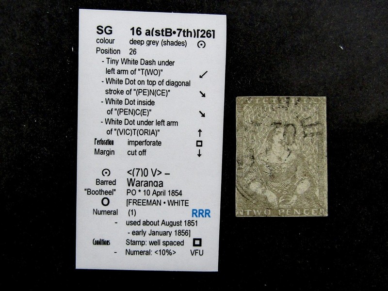 nystamps British Australian States Victoria Stamp # SG16A Used £250 L10y1496