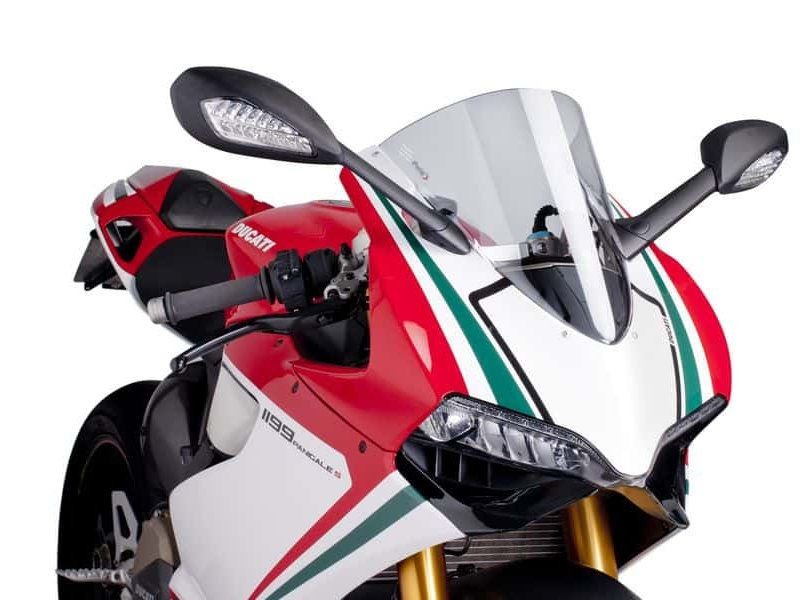 Puig Clear R-Racer Screen Ducati 1199 Panigale S 2012-2014