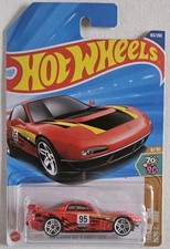 2025 Hot Wheels 95 Mazda RX-7 Drift Red #163