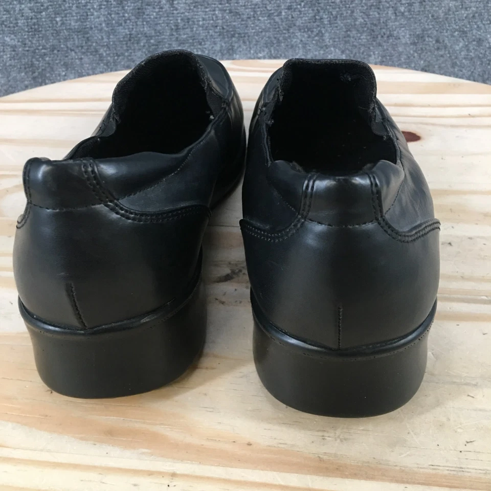 Zapatos SafeTstep para mujer 9,5 negros mocasines imitación cuero cómodos antideslizantes Foto 4 de 4