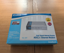 D-Link DSL-320T ADSL2+ Modem 24 Mbps