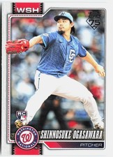 2026 Topps #32 Shinnosuke Ogasawara Rookie