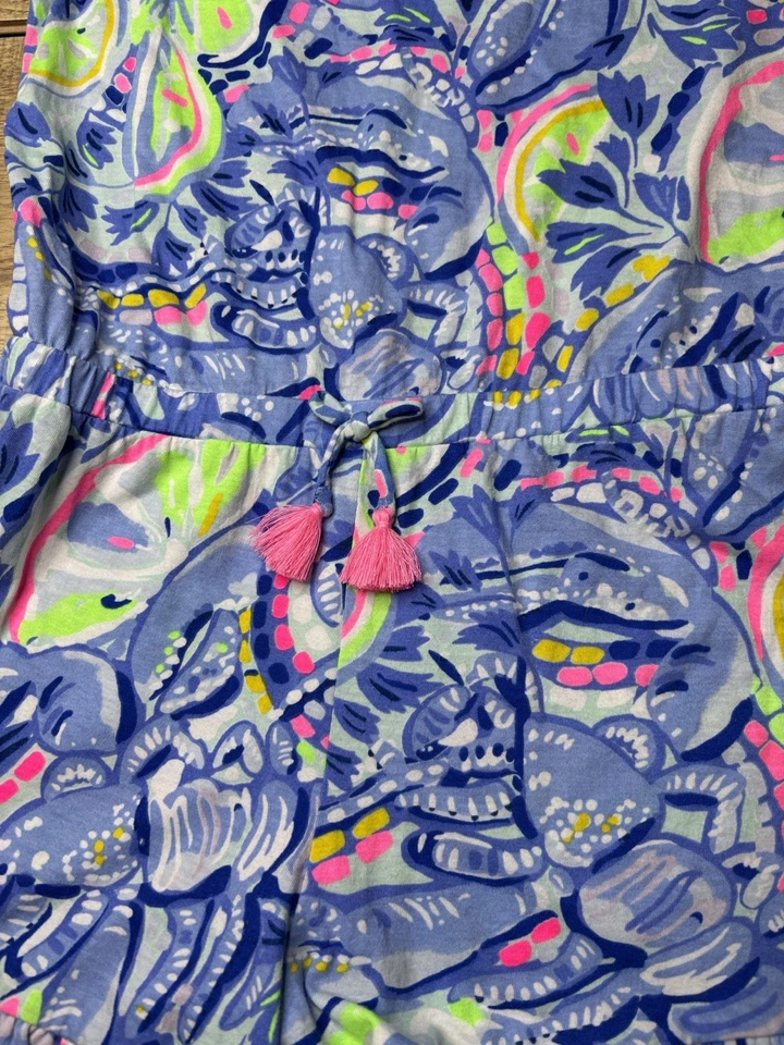 Youth Lilly Pulitzer Little Azel 连身裤 XL 码 — 第 2/4 张图片