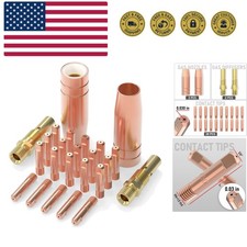 MIG Welding Gun Kit .030" Tip-Nozzle-Diffuser for Lincoln Magnum 100L and Twe...