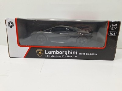 Lamborghini Sesto Elemento 1:24 Licensed Friction Car Black/Red by Braha Ages 3+