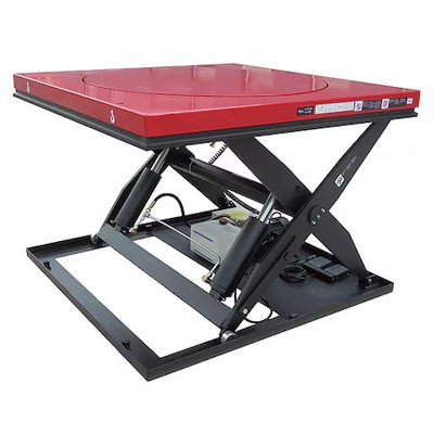 Dayton 60Nh64 Scissor Lift Table, 3500 Lb Load Capacity