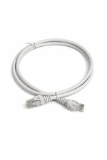 PRO SIGNAL Cat6 1m Ethernet Cable White LSOH RJ45 Snagles High Speed LAN