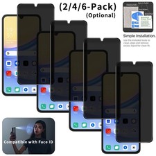 Anti-Spy Privacy Screen Protector For Samsung Galaxy A15 5G / 4G Tempered Glass