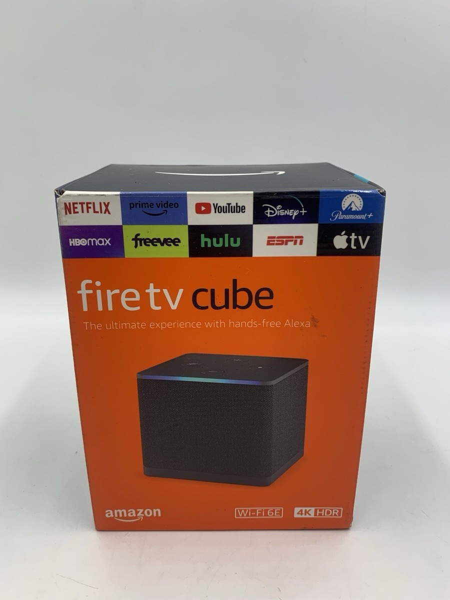 【未使用品】fire tv cube Amazon 4K HDR Amazon.com: Amazon Fire TV Cube (newest model) with AI