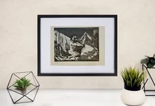 Pablo Picasso Hand-Signed Original Print With COA and +$3,500 USD Appraisal
