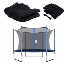 Replacement Safety Net Enclosure 14Ft Round Trampoline 6 Poles Frame