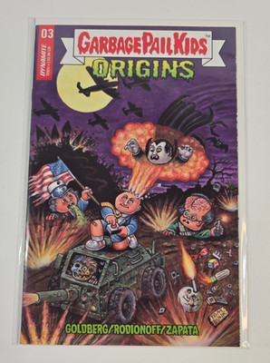 GARBAGE PAIL KIDS ORIGINS ISSUE #3 Cover A Tom Bunk Edition Dynamite Comics 2022